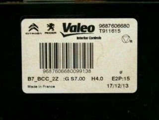 Centralita Confort CITROEN C4 9687606680 B7BCC2Z
