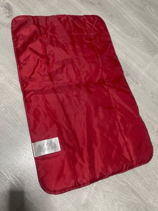 Bolso pañales carrito bebé Mayoral rojo