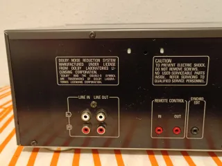 Pletina Doble Cassette HiFi Technics RS-TR165
