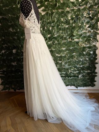 Vestido de boda Pronovias blanco