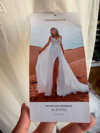 Vestido de boda Pronovias blanco