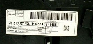 Cuadro de Instrumentos Velocímetros JAGUAR XE HX7310849EE