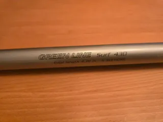 2 Cañas de surfcasting Telescópicas