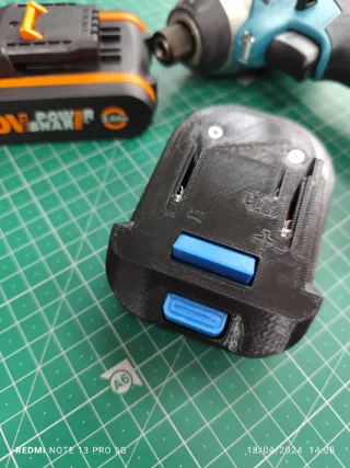 Adaptador Makita para Batería Worx