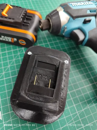 Adaptador Makita para Batería Worx