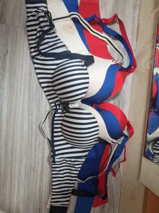 Sujetador push up rojo