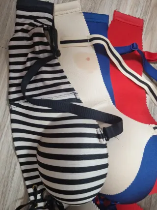 Sujetador push up rojo