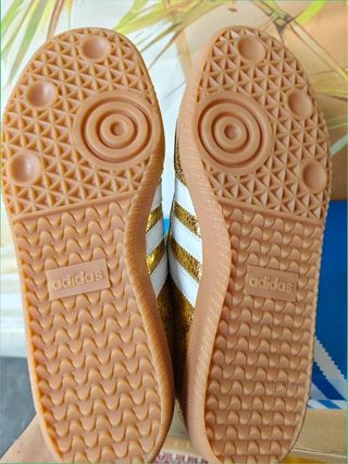 Adidas Samba Dorado Textura Cocodrilo Talla 38