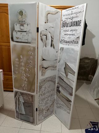 Biombo decorativo vintage