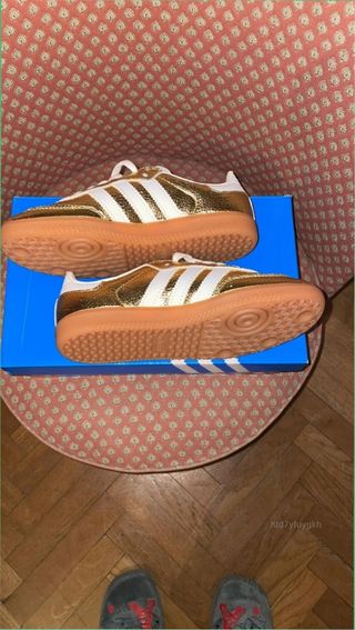 Adidas Samba Dorado/Blanco Talla 37
