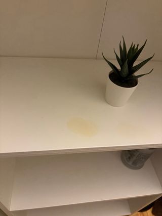 Mueble de salón blanco modular