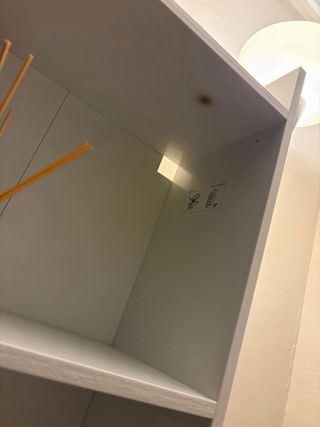 Mueble de salón blanco modular