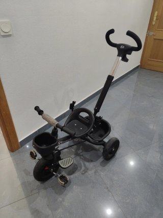 Triciclo 3 en 1 gris
