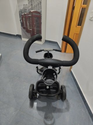 Triciclo 3 en 1 gris