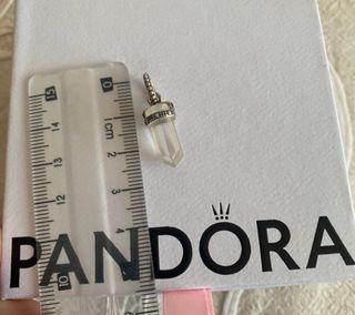 Pendente Pandora Cristal Prateado