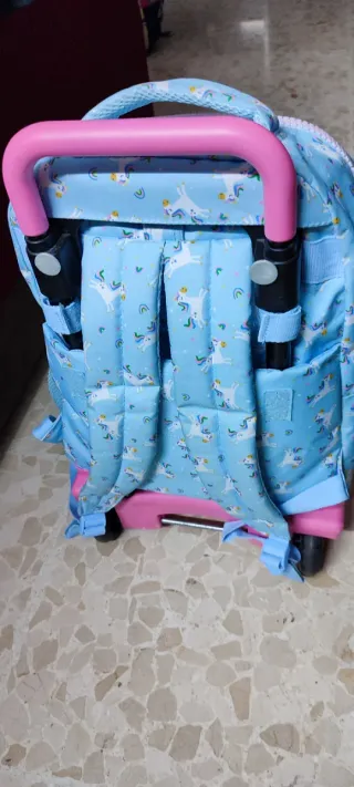 Mochila Safta con ruedas y carro extraíble