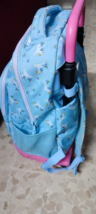 Mochila Safta con ruedas y carro extraíble