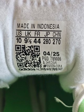Adidas Top Sala Verde y Blanco