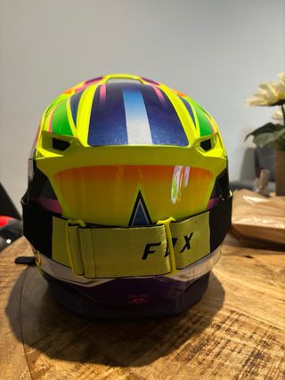 Casco y Gafas Fox Motocross talla S