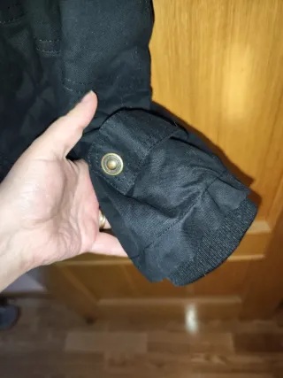 Cazadora de invierno negra