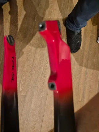 Forcella Carbonio MTB Toseek 27.5 Rigida QR