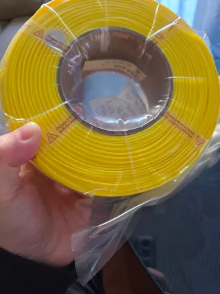 Filamento PLA Bambu Lab Amarelo