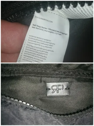 Riñonera Parfois Negra Nueva