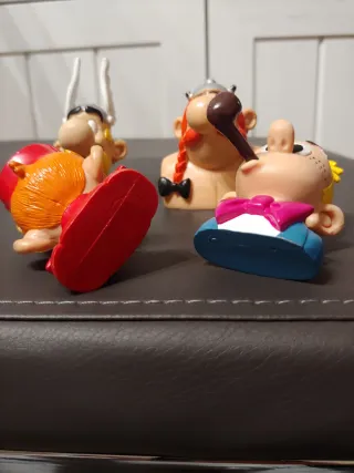 Lote 4 figuras PVC marca Cómic Spain año 1991