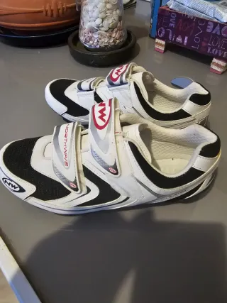 Zapatillas Ciclismo NW Blancas/Negras 41