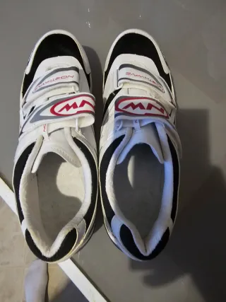Zapatillas Ciclismo NW Blancas/Negras 41