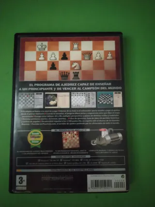 Videojuego de PC ajedrez "Fritz 6".