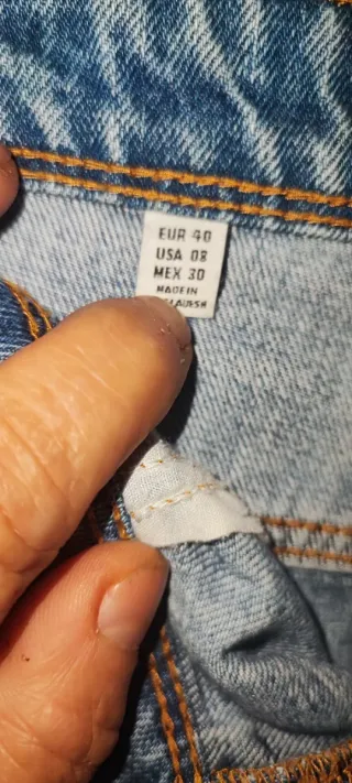 Shorts jeans Zara donna tg 40