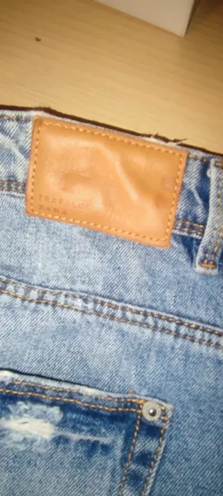 Shorts jeans Zara donna tg 40