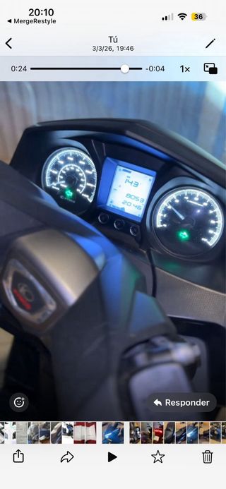 Kymco X-Town CT 125 Maxi Scooter Azul