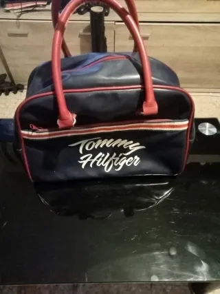 Bolso Tommy Hilfiger Vintage Azul/Rojo