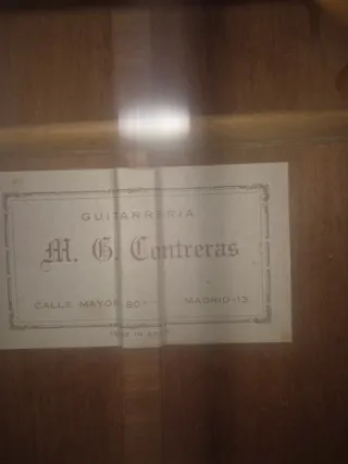 Guitarra Contreras