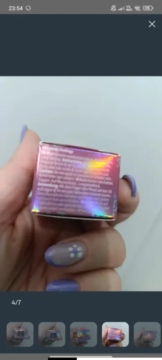 Ombretto essence viola/argento