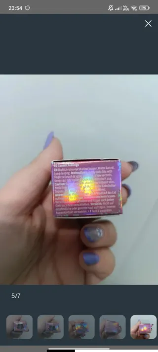 Ombretto essence viola/argento