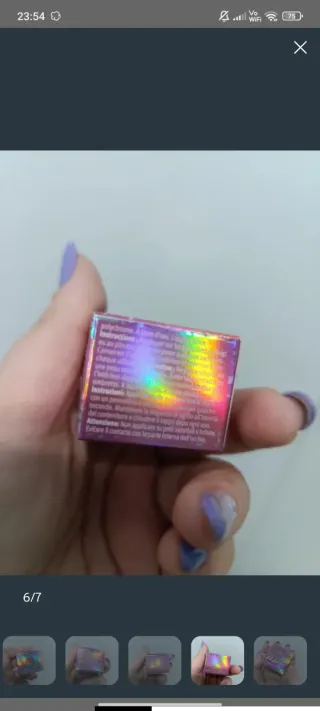 Ombretto essence viola/argento