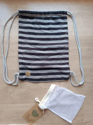 2 Mochilas Algodón Orgánico Lenny Lamb