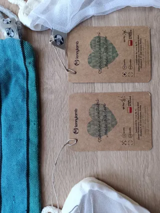 2 Mochilas Algodón Orgánico Lenny Lamb