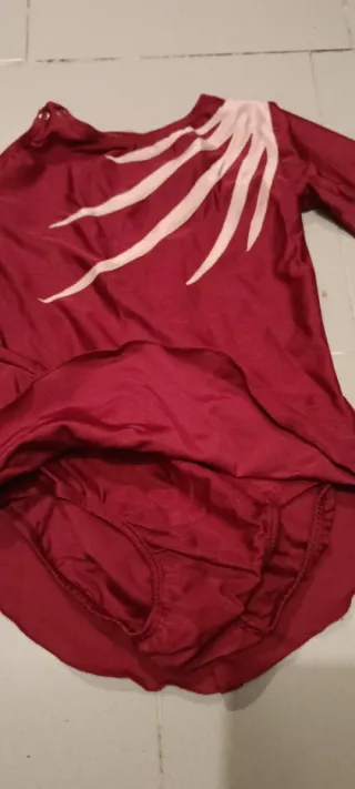 Maillot Patinaje Artístico Niña 7-8 Años