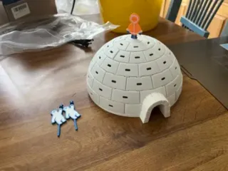 Juego de mesa “Iglú Manía” – en 3D