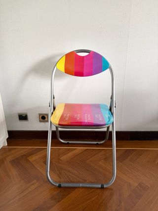 Silla plegable Pantone multicolor