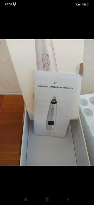 Aspiratore Punti Neri Turata Bianco Rosa