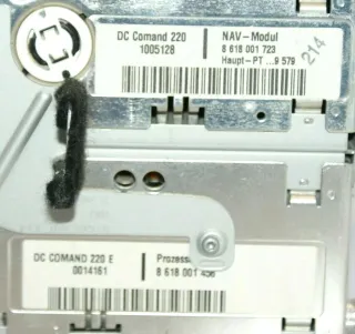 Sistema de Navegación GPS MERCEDES-BENZ CLASE S W220 A2208205889 7612500040