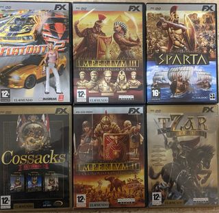 Lote 23 Juegos PC Clásicos FX, Micromanía, etc.