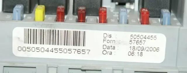 Caja de Fusibles ALFA ROMEO 50504455 57657