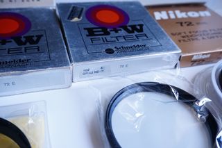 Lote 4 filtros B+W 72mm + 1 nikon precio descripci