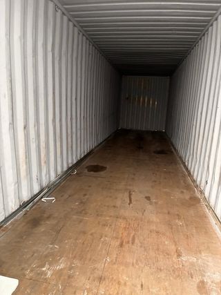 Contenedor marítimo 40 pies 2,70 m interior